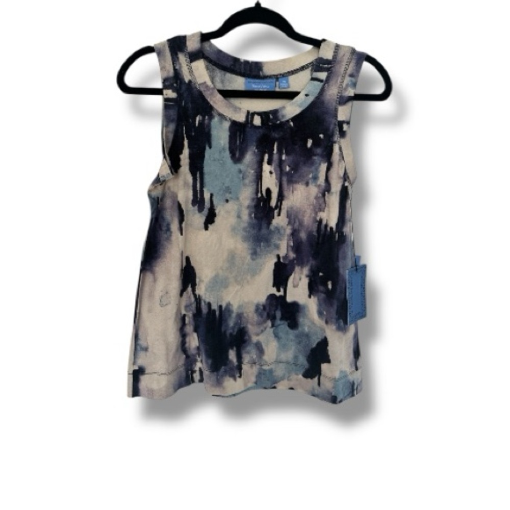 Simply Vera Vera Wang Abstract Watercolor Tank Top | Petite Small | NWT